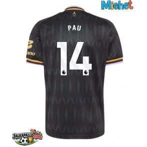 Aston Villa Pau Torres #14 Vieraspaita 2026-27 Lyhythihainen